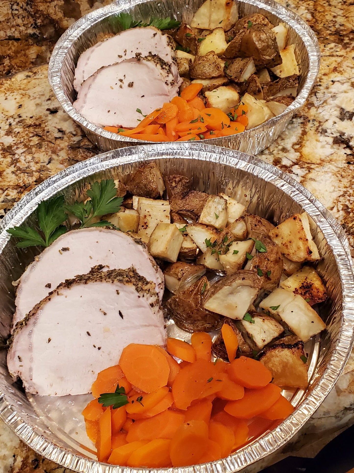 *PAUSED FOR CATERING *A little helping hand!  Freshly Prepared Weekly Menu!