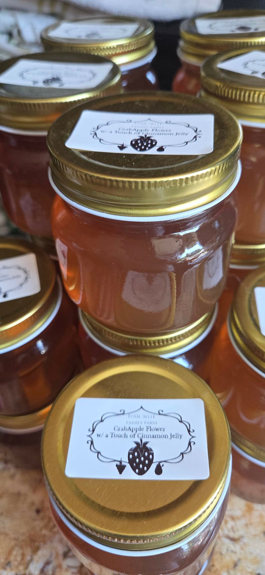 Crab Apple Flower Jelly w/a touch of Cinnamon